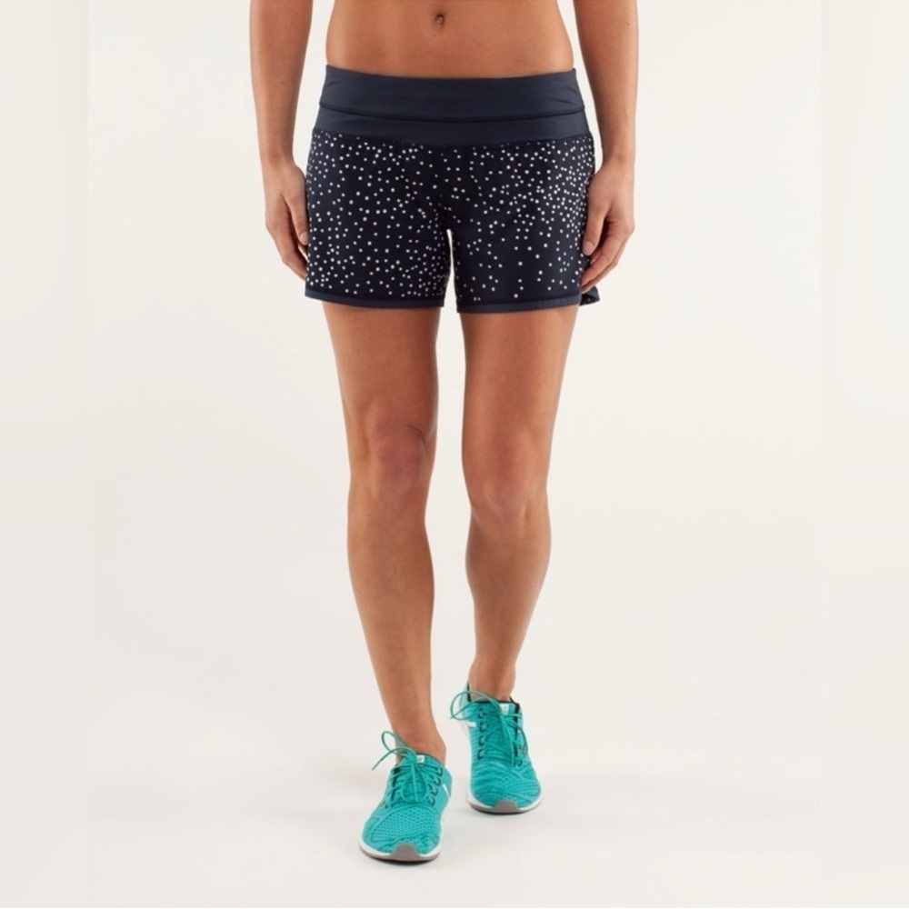 Lululeomon  groovy run short petit dot inkwell SZ6